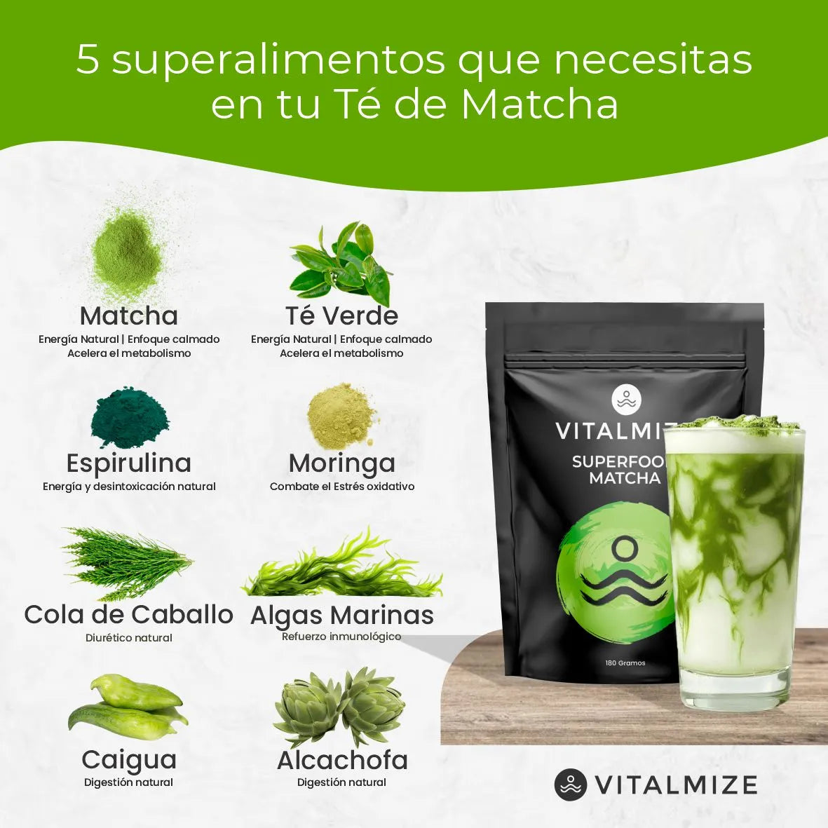Vitalmize Matcha 30 Porciones
