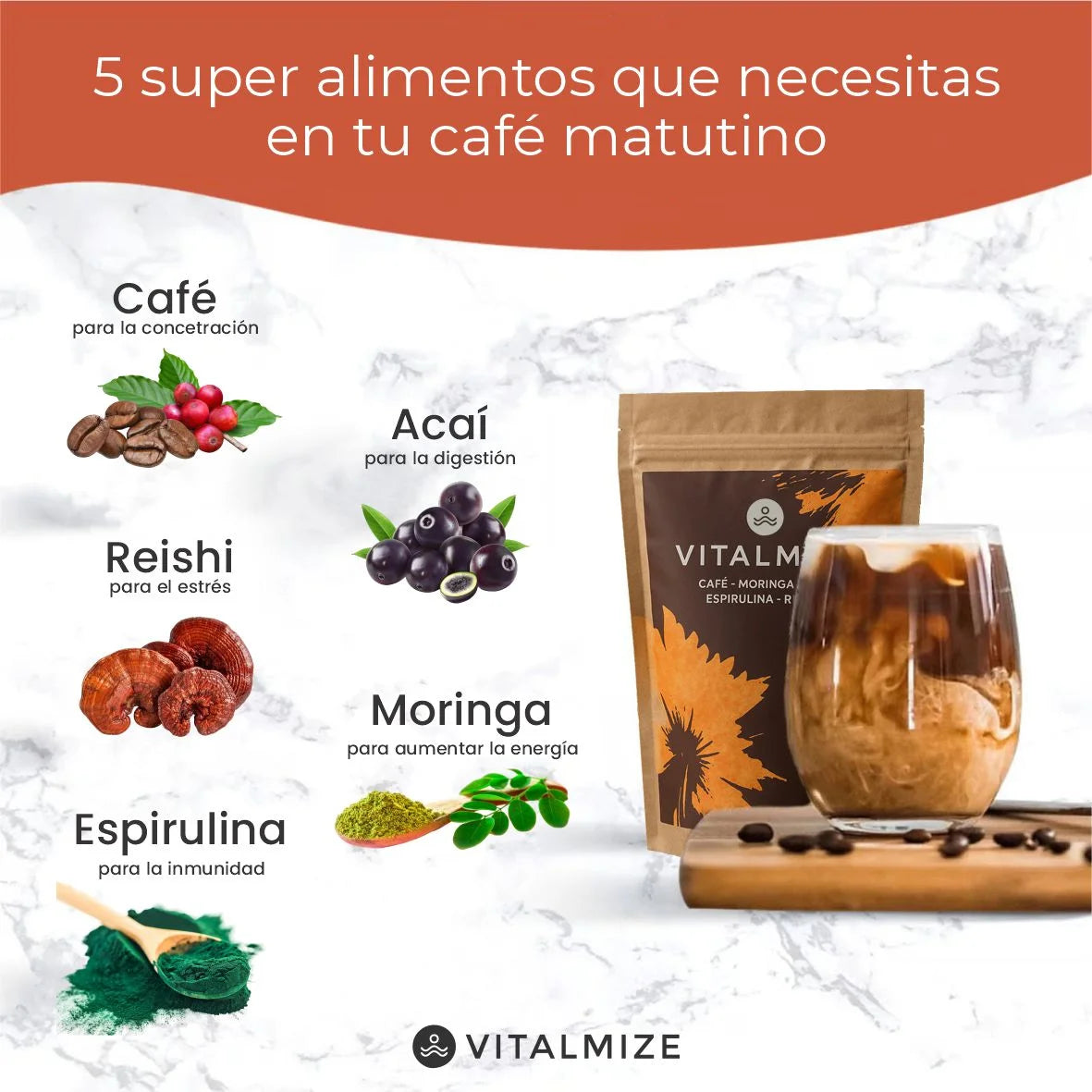 Vitalmize Coffee 30 Porciones
